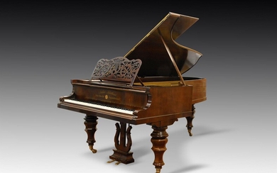 Y† BLUTHNER, LEIPZIG; AN EARLY GRAND PIANO, 1854