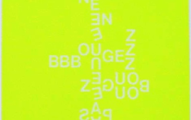 Yaacov Agam - "Ne Bougez Pas (Gelb)" - Auflage 97 - signiert-nummeriert