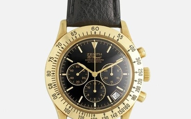 Zenith, 'El Primero' gold wristwatch