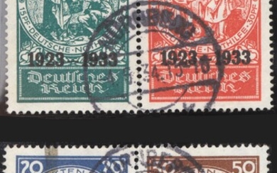 gestempelt - D.Reich Nr. 508/09 und 510/11