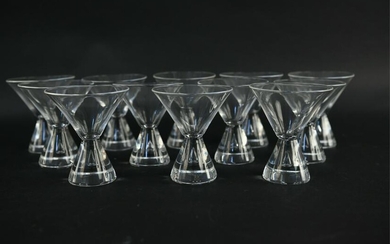 (12) STEUBEN SMALL COCKTAIL GLASSES