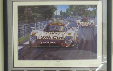 After Nicholas Watts: "Le Mans 1990", limited edition number 16/500