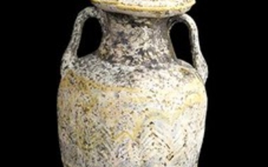 Amphoriskos etrusco in pasta vitrea Produzione chiusina, IV - III...