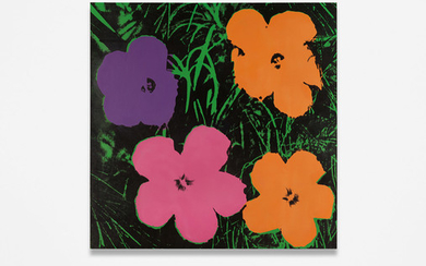 Andy Warhol, Late Four-Foot Flowers