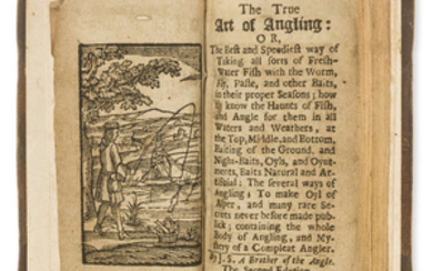 Angling.- Smith (John) The True Art of Angling, second edition, woodcut frontispiece and illustrations, contemporary calf, for George Conyers...and John Sprint, 1697.