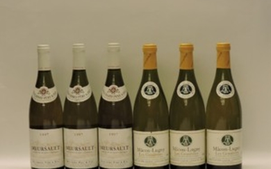 Assorted White Wines to include: Meursault