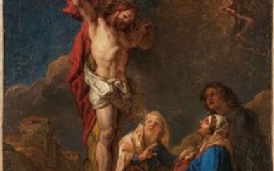 Charles de La Fosse Paris, 1636 - 1716 Les Saintes Femmes et saint Jean au pied de la croix