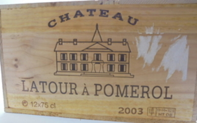 Château Latour à Pomerol 2003