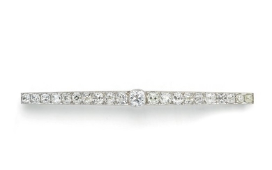 Diamond brooch, 1920s