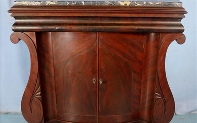 Period Empire mint julip cabinet in gothic style
