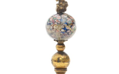 A rare Venetian millefiori ball or sphere, 16th century or early 17th century