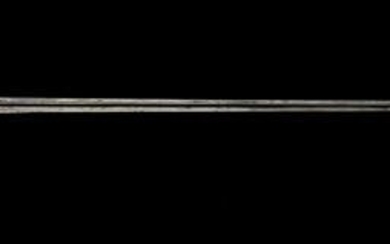 18th C. BRITISH MOURNING SMALL SWORD