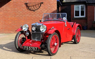 1932 MG J2 Midget Excellently restored and with period competition history