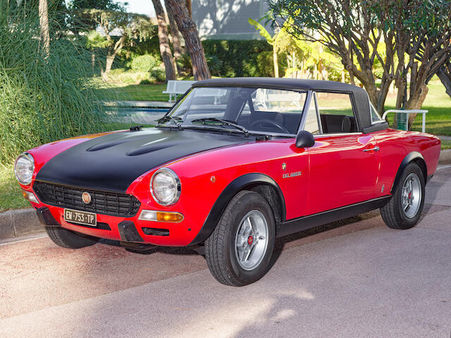 1973 Fiat 124 Abarth Spider Sport Rally, Coachwork by Pininfarina Chassis no. 0064383