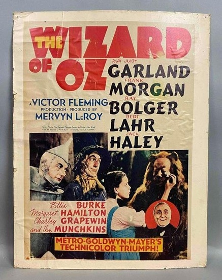 1978 The Wizard of Oz Lithograph Movie Poster