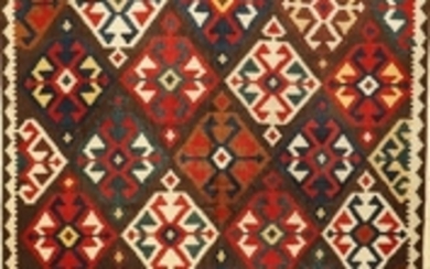 Shahsavan "Kilim", Persia, circa 1930, wool/wool, approx....