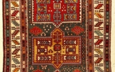 Shirvan Rug, Caucasus, circa 1900, wool/wool, approx....