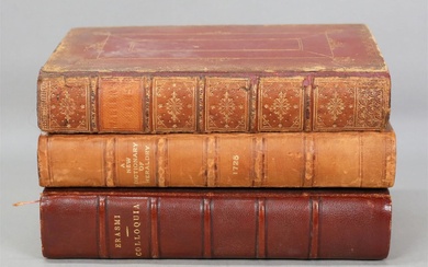 3 Antiquarian Books Colloquia 17th & 18th Century