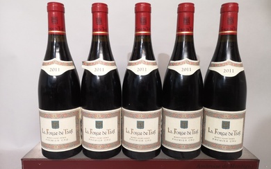 5 bouteilles MOREY SAINT-DENIS 1er Cru "La Forge de Tart" - CLOS DE TART 2011....