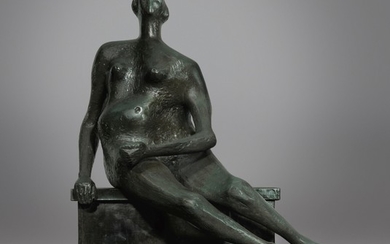 SEATED WOMAN, Henry Moore