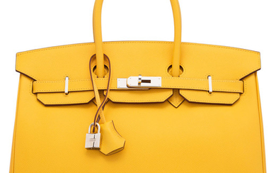 Hermès 35cm Soleil Epsom Leather Birkin Bag with Palladium...