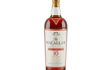 THE MACALLAN 10 YEAR OLD CASK STRENGTH matured in...