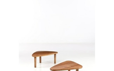 Henri Bataille (XX) Pair of side tables - Special order