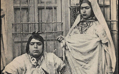 8 antisemitic (9) postcard, early 20th century, Tunisian Jews