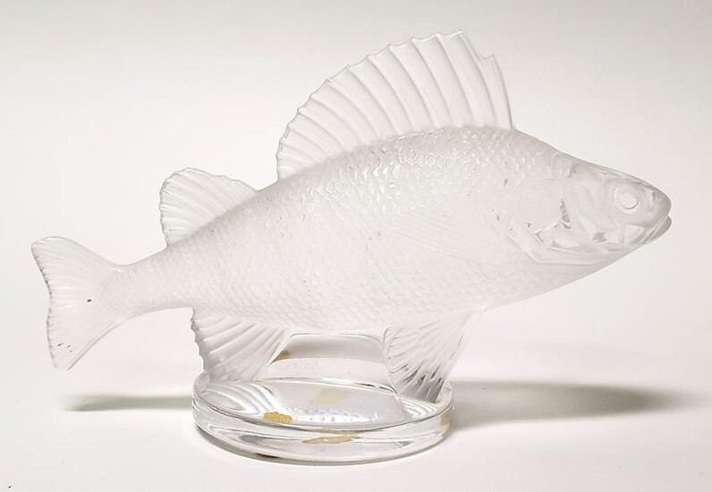 Lalique Crystal Figure of Fish