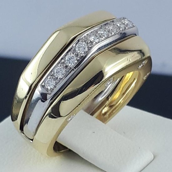 Audemars Piguet - 18 kt. Gold - Vintage Diamond Ring