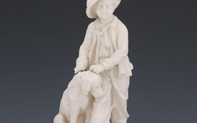A French 19 century Sevres White Parisian Figure of a