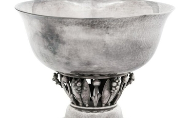 A Georg Jensen Silver Compote Bowl