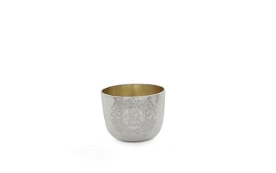 A George II sterling silver tumbler cup