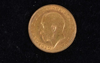 A George V Gold Half Sovereign