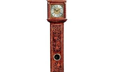 A James II Month-Going Walnut Marquetry Longcase Clock, John Wise, London, Circa 1685