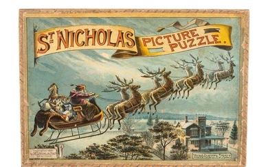 A McLoughlin Brothers St. Nicholas Picture Puzzle