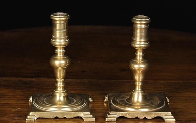 A Pair of Early 18th Century Brass...