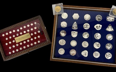 A cased set of 'The Kings and Queens of England...