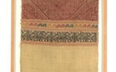 A section of tapestry/fabric fragment