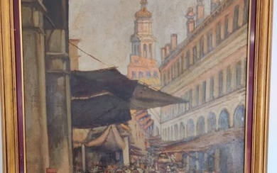 A.Campaiola, Italian Oil on Canvas