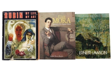 ART BOOKS AND ALBUMS RUBIN LUIS MORA AND LAWSON