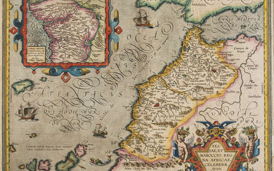Africa.- Morocco.- Ortelius (Abraham) Fessae et Marocchi regna Africae celeberr describebat, c. 1595.