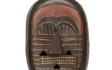 African Gabon Aduma or Duma Funerary Initiation Mask
