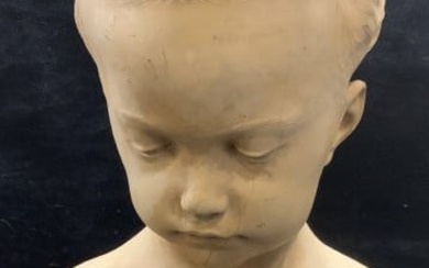 After Jacques Saly Bust of a Child, France