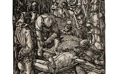 Albrecht Durer "Christ Nailed to the Cross" (1511 Imp.)