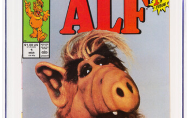 Alf #1 (Marvel, 1988) CGC NM/MT 9.8 White pages....