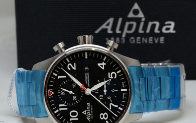 Alpina - Startimer Pilot Automatic Chronograph Pilotenuhr - AL-725B4S6B - Men - 2018