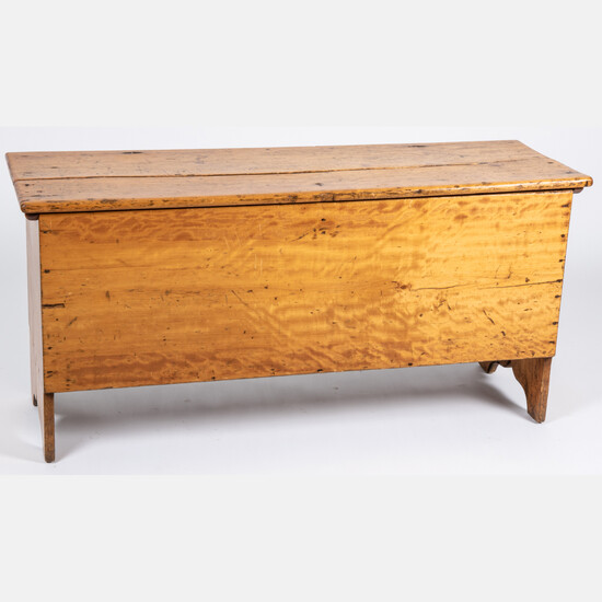 An American Pine Blanket Chest
