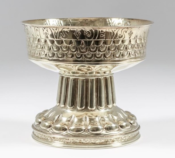 An Edward VII Silver Gilt Chalice, by George Nathan...
