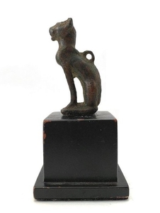 Ancient Egyptian Bronze Cat